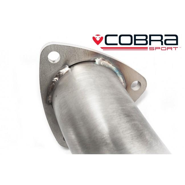 Cobra Secondary Sports Cat / Decat Front Pipe Performance Exhaust - Vauxhall Corsa D VXR (07-09)