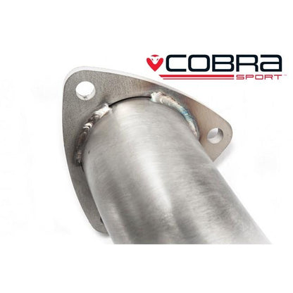 Cobra Secondary Sports Cat / Decat Front Pipe Performance Exhaust - Vauxhall Corsa D VXR (07-09)