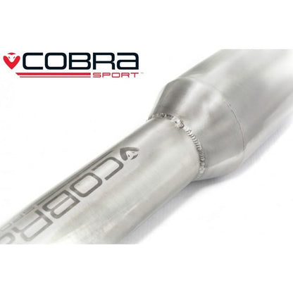 Cobra Secondary Sports Cat / Decat Front Pipe Performance Exhaust - Vauxhall Corsa D VXR (07-09)