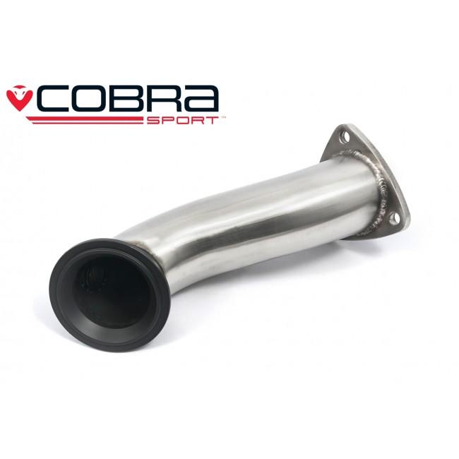 Cobra Pre-Cat & Sports Cat / Decat Second Pipe Performance Exhaust - Vauxhall Corsa D VXR Nurburgring (10-14)