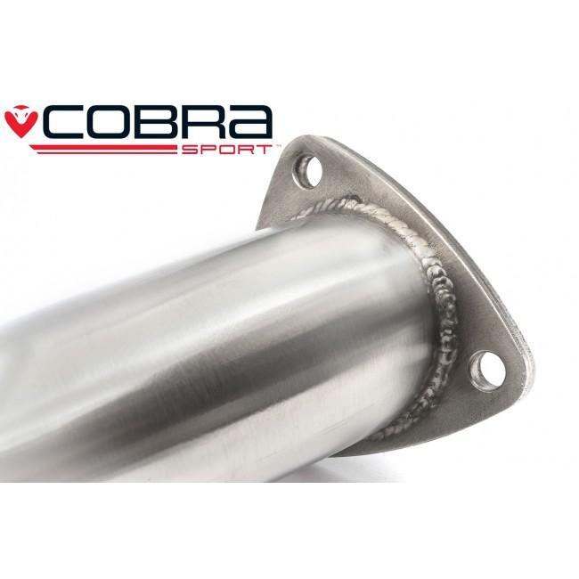 Cobra Secondary Sports Cat / Decat Front Pipe Performance Exhaust - Vauxhall Corsa D VXR (07-09)