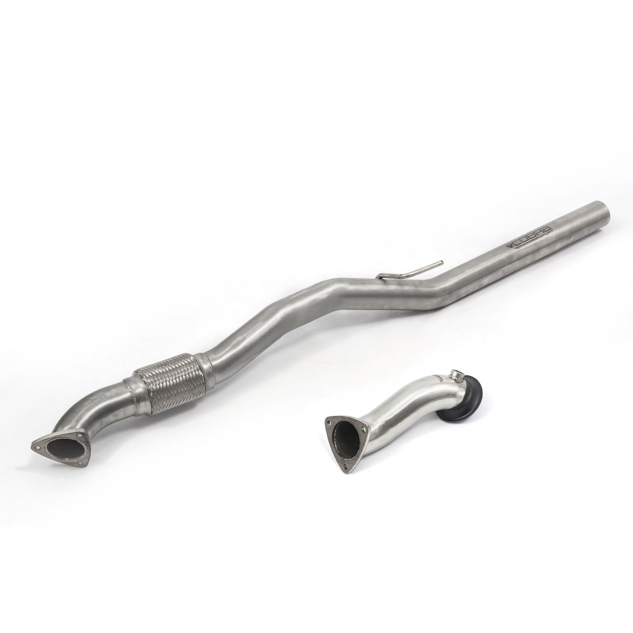 Cobra Pre-Cat & Sports Cat / Decat Second Pipe Performance Exhaust - Vauxhall Corsa D VXR Nurburgring (10-14)