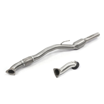 Cobra Pre-Cat & Sports Cat / Decat Second Pipe Performance Exhaust - Vauxhall Corsa D VXR (10-14)