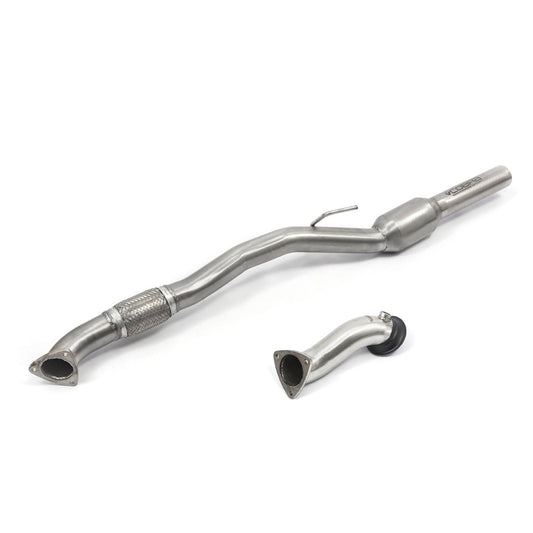 Cobra Pre-Cat & Sports Cat / Decat Second Pipe Performance Exhaust - Vauxhall Corsa D VXR (10-14)