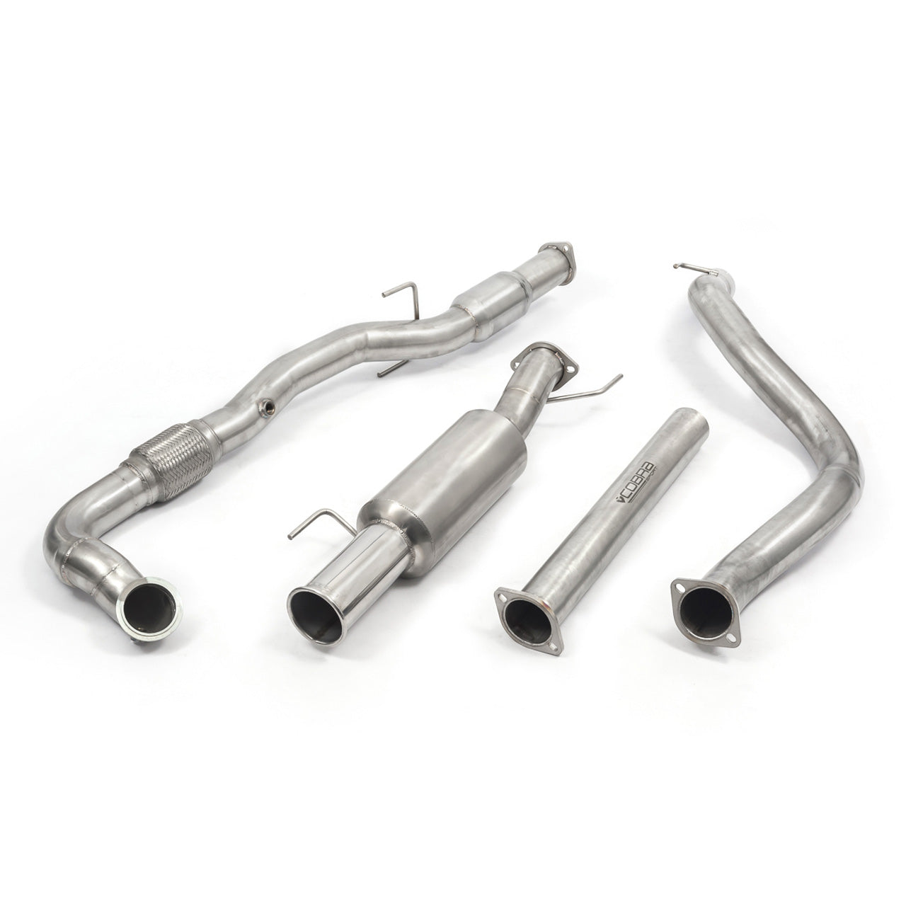 Cobra Turbo Back Performance Exhaust - Vauxhall Corsa D 1.6 SRI (10-14)