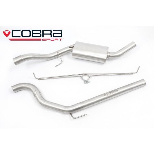 Cobra Cat Back Performance Exhaust - Vauxhall Corsa D VXR (07-09)