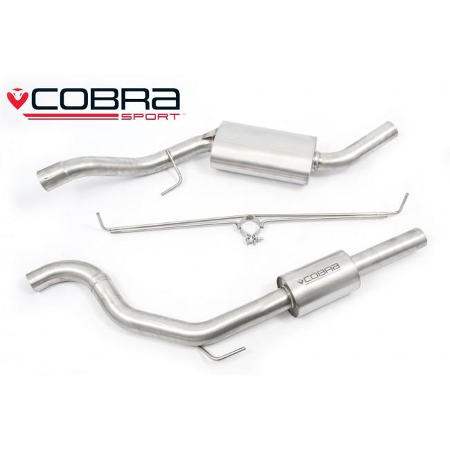 Cobra Cat Back Performance Exhaust - Vauxhall Corsa D VXR (10-14)