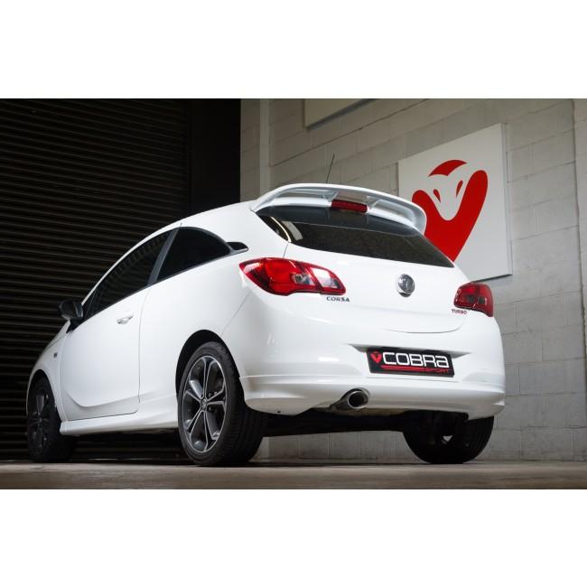 Cobra Venom Box Delete Rear Performance Exhaust - Vauxhall Corsa E 1.4 Turbo (15-19)