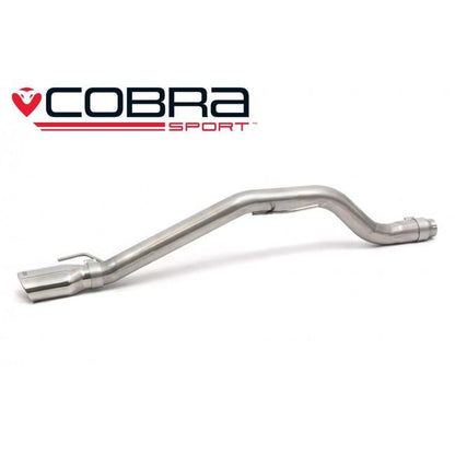 Cobra Venom Box Delete Rear Performance Exhaust - Vauxhall Corsa E 1.4 Turbo (15-19)