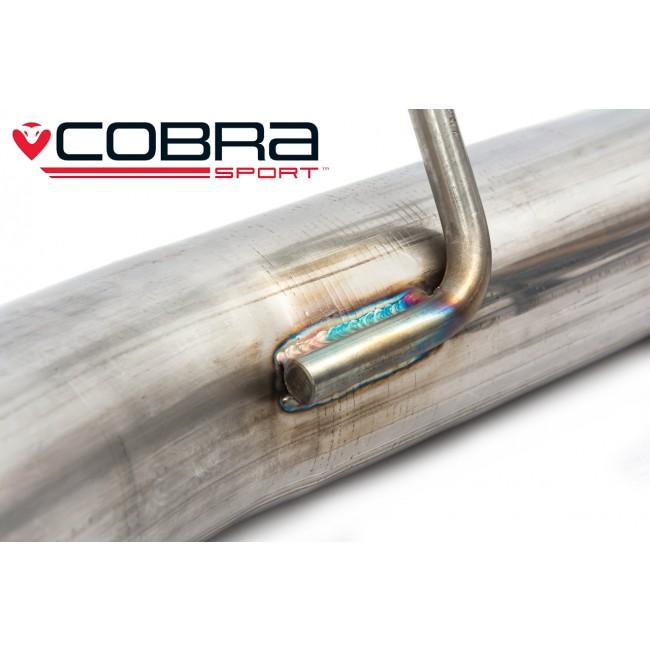 Cobra Venom Box Delete Rear Performance Exhaust - Vauxhall Corsa E 1.4 Turbo (15-19)