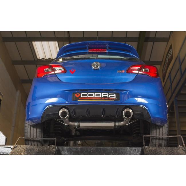 Cobra Centre and Rear Performance Exhaust - Vauxhall Corsa E VXR (15-18)
