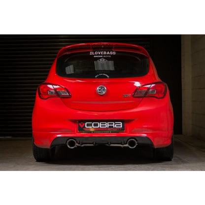 Cobra Venom Box Delete Race Performance Exhaust - Vauxhall Corsa E VXR (15-18)