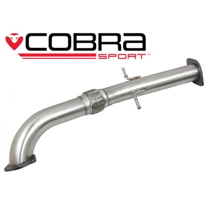 Cobra Front Pipe & Secondary Decat Performance Exhaust - Vauxhall Astra J VXR (12-19)