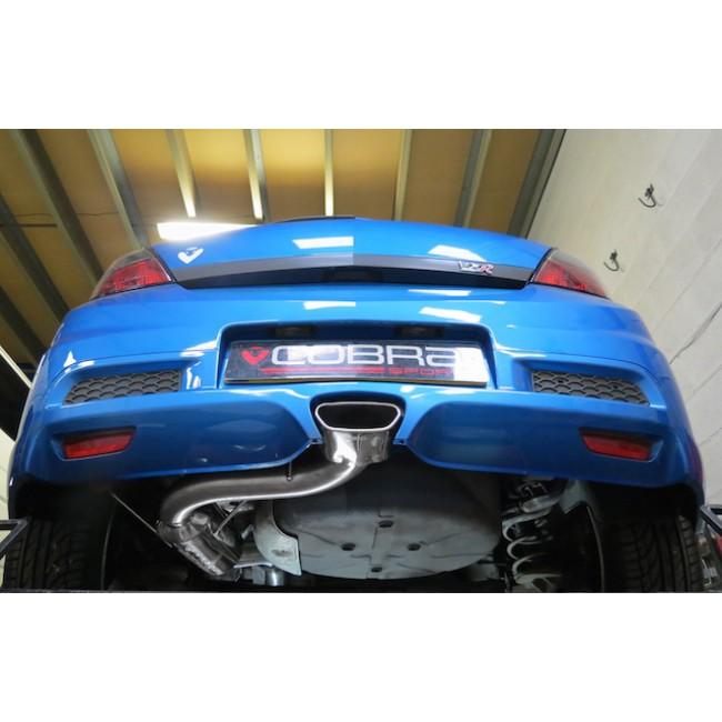 Cobra 3" Turbo Back Sports Exhaust System - Vauxhall Astra H VXR