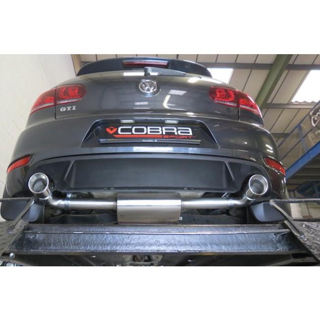 Cobra Cat Back Performance Exhaust - VW Golf GTI Mk6 2.0 TSI (09-12)