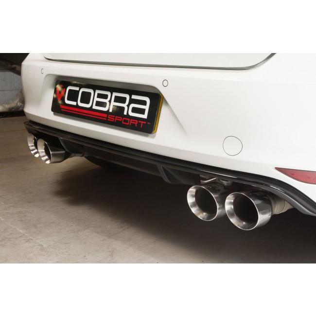 Cobra Cat Back Performance Exhaust - VW Golf R Mk7 (12-18)