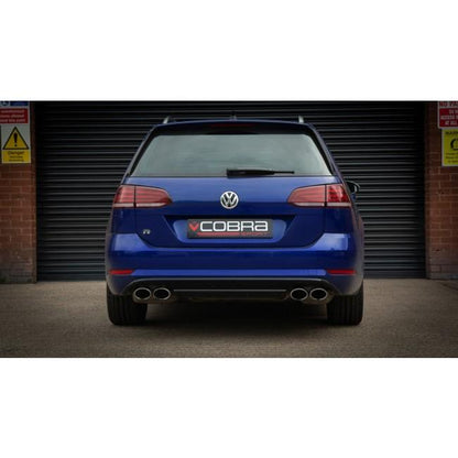 Cobra Resonator Delete Performance Exhaust - VW Golf R Mk7.5 Estate (18-20)