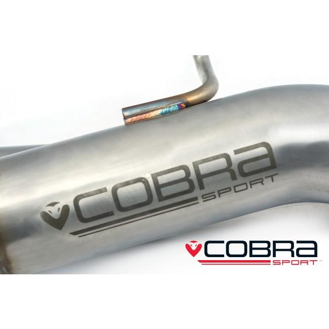 Cobra Resonator Delete Performance Exhaust - VW Golf R Mk7 (12-18)