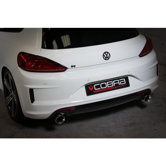 Cobra Venom Box Delete Race Cat Back Performance Exhaust - VW Scirocco R 2.0 TSI (09-18)