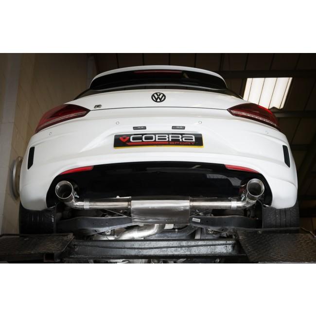 Cobra Turbo Back Performance Exhaust - VW Scirocco R 2.0 TSI (09-18)