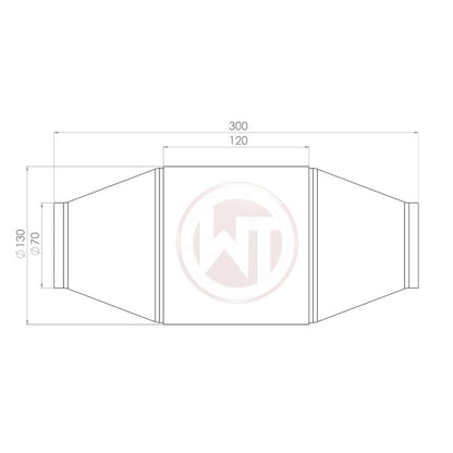 Wagner Tuning 300cpi Sports Cat with EU6 Coating Universal